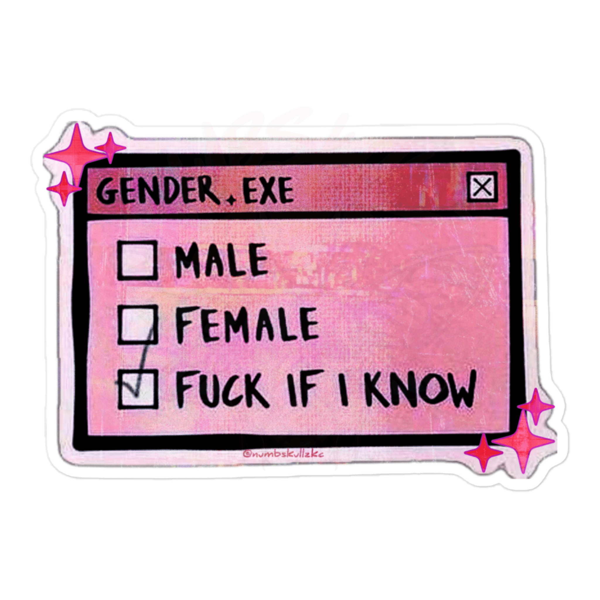 Queer Love - Vinyl Sticker Sheet-accessories-bisexual-gay-NumbskullzKC