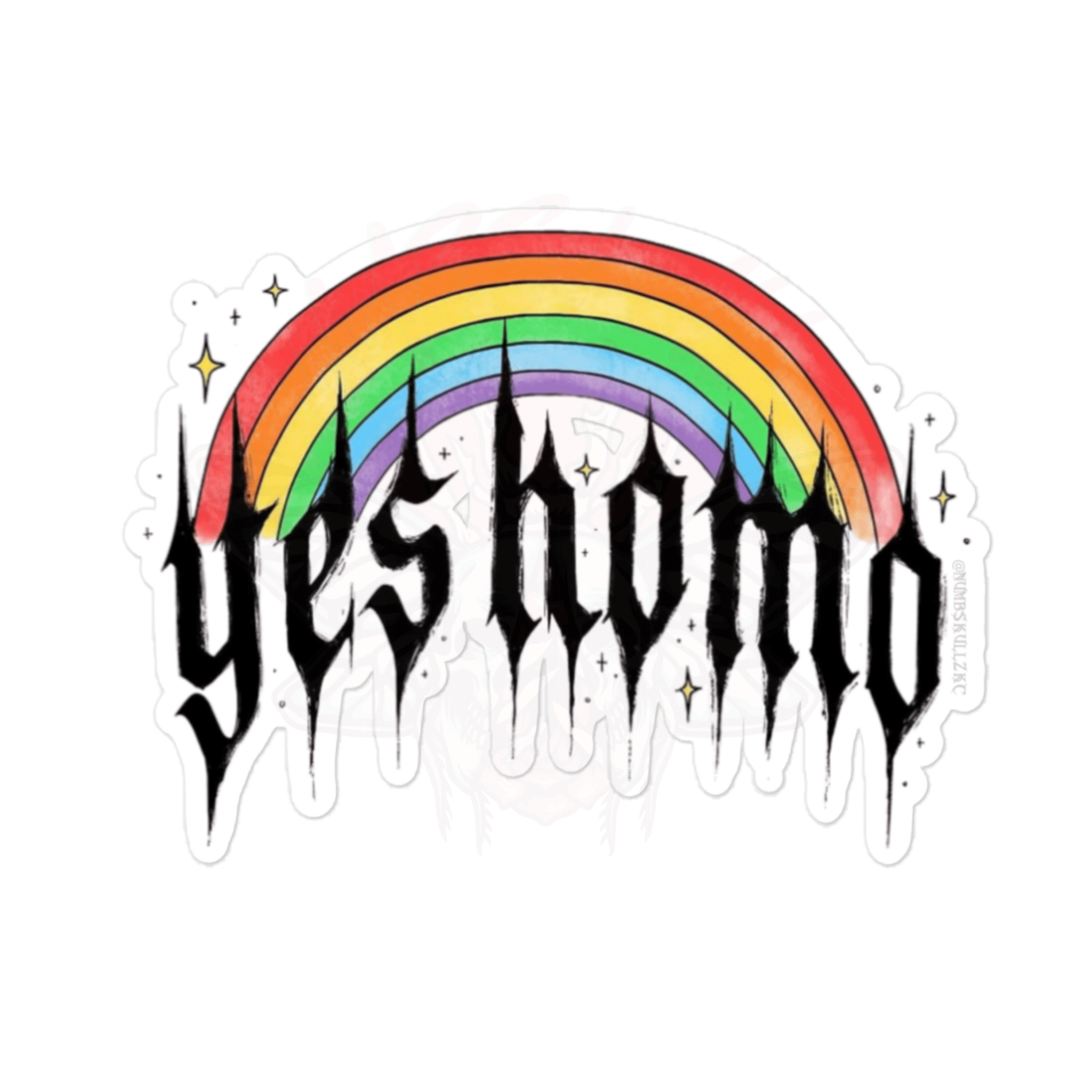 Queer Love - Vinyl Sticker Sheet-accessories-bisexual-gay-NumbskullzKC