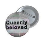 Queerly Beloved 🙏 - Pin Button-accessories-button pins-buttons-NumbskullzKC