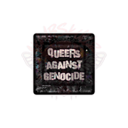 Queers Against Genocide - Vinyl Sticker-accessories-activism-anti fascist-NumbskullzKC