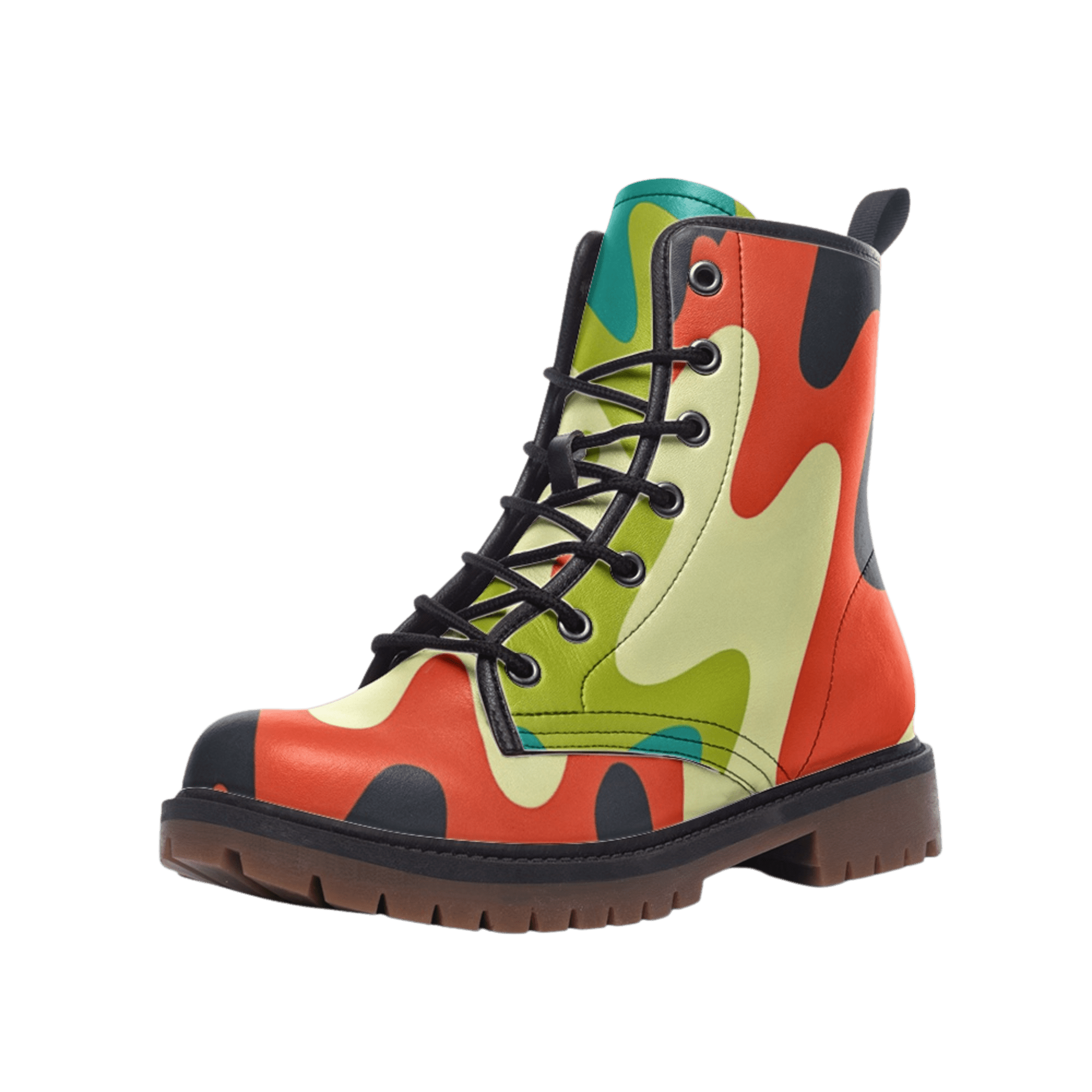 Retro Fitted - Combat Boots-boots-combat boots-men's boots-NumbskullzKC