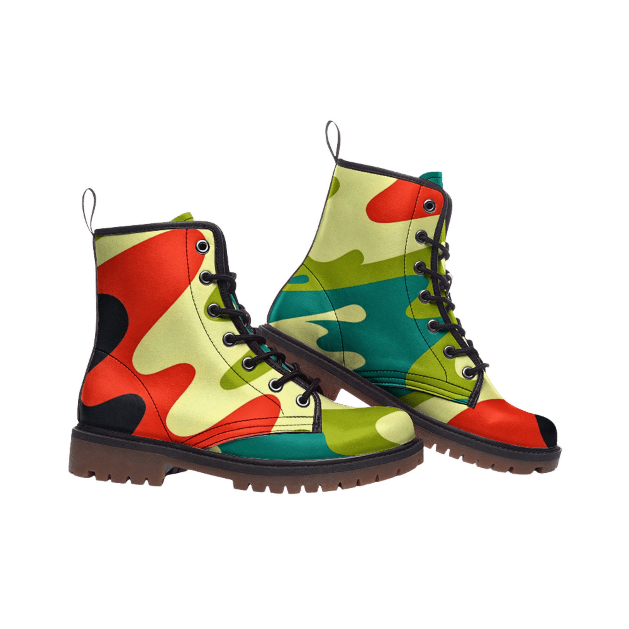 Retro Fitted - Combat Boots-boots-combat boots-men's boots-NumbskullzKC
