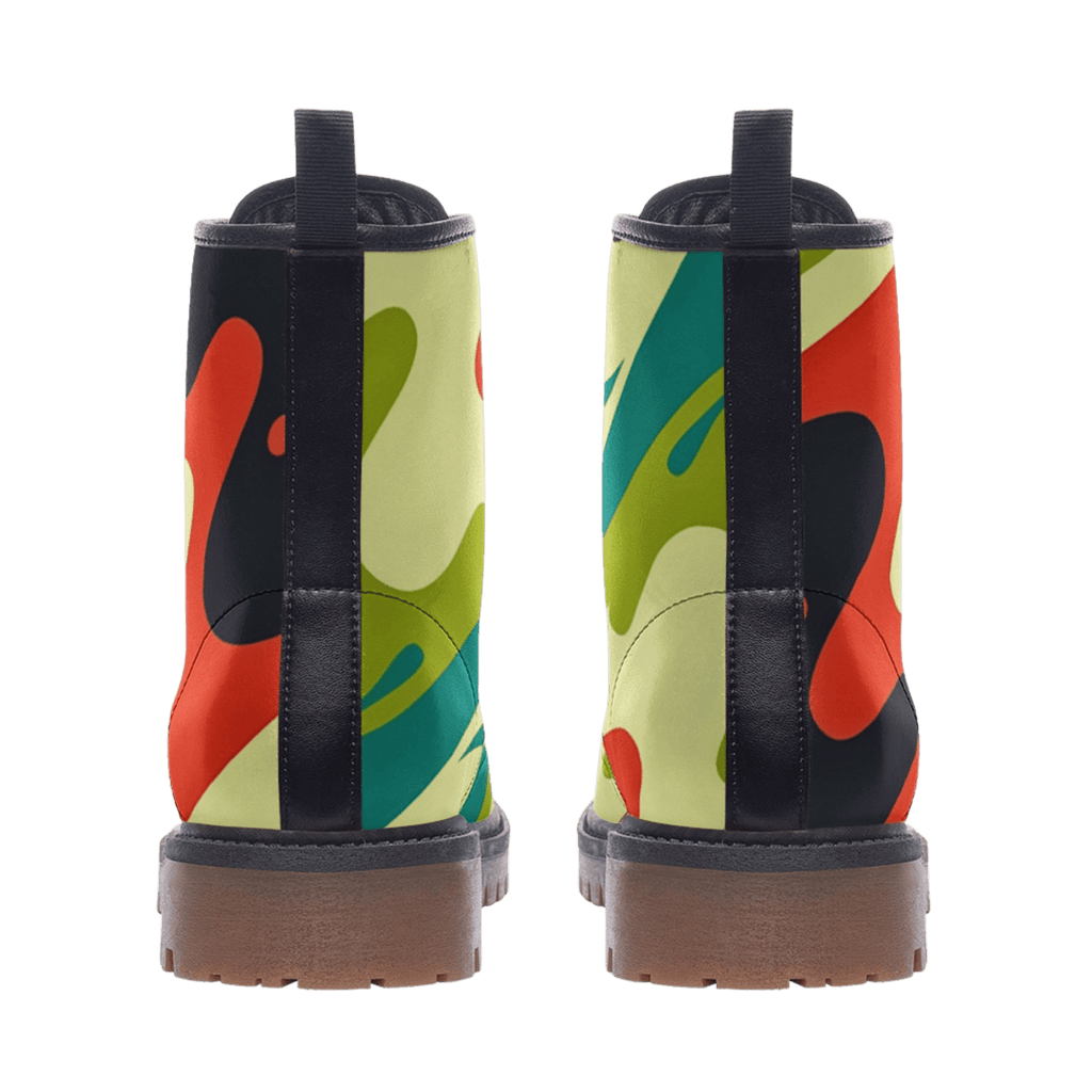 Retro Fitted - Combat Boots-boots-combat boots-men's boots-NumbskullzKC