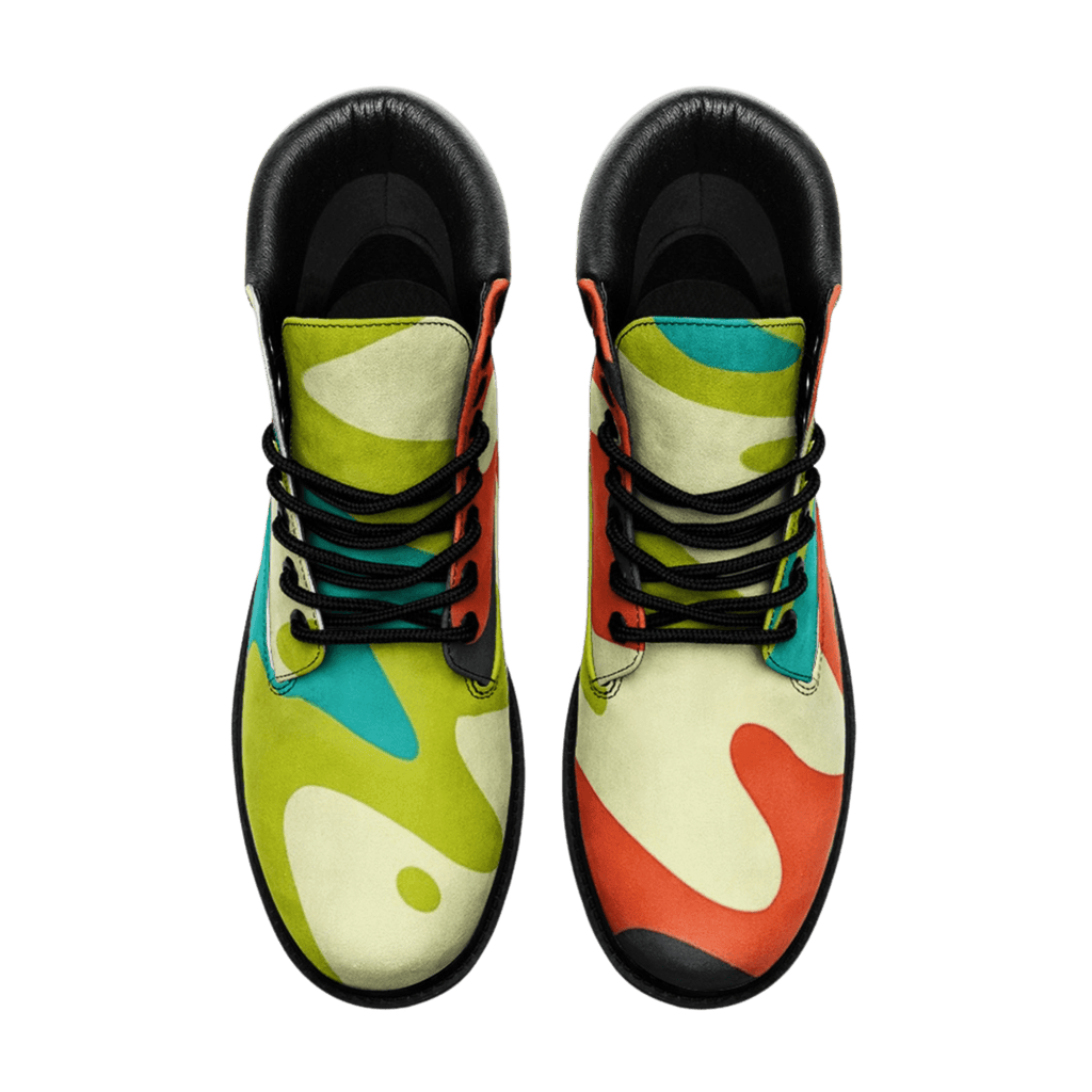 Retro Fitted - Combat Boots-men's boots-men's shoes-Numbskullz-NumbskullzKC
