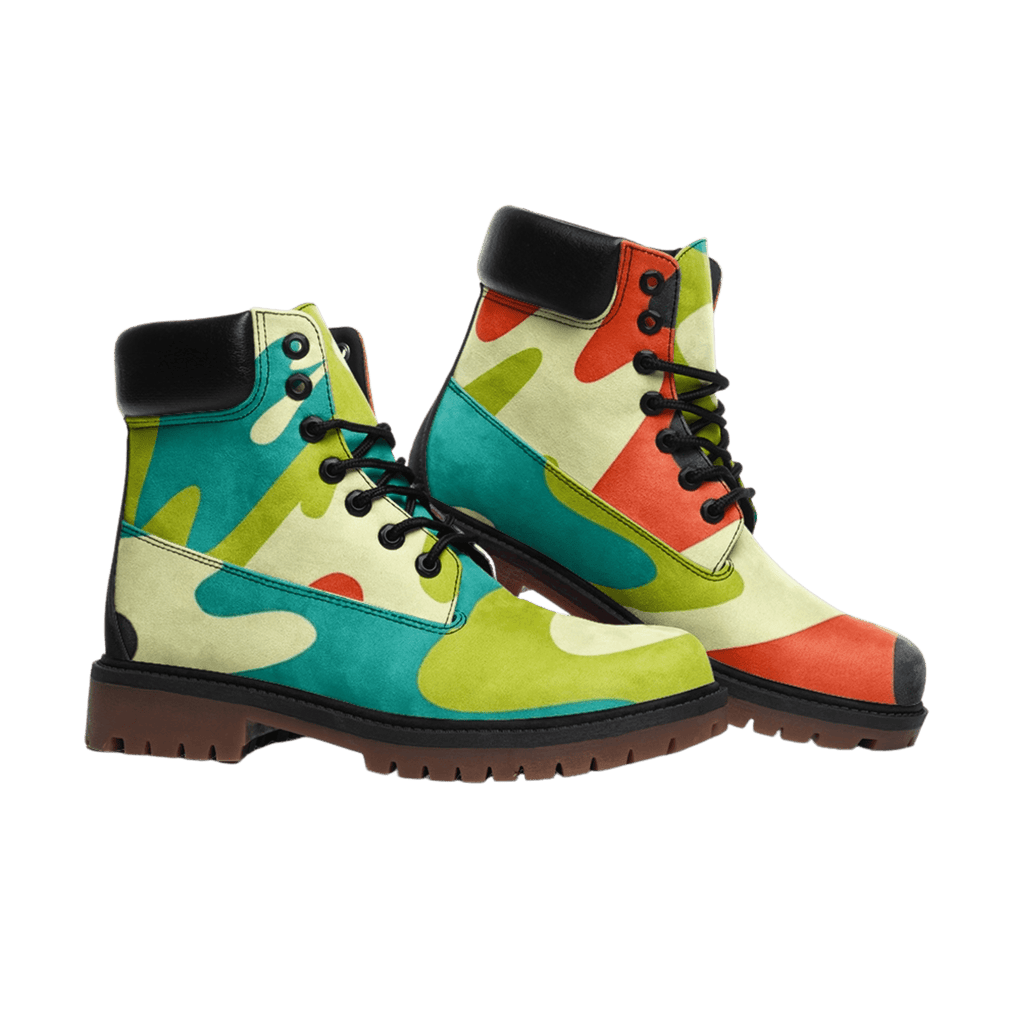 Retro Fitted - Combat Boots-men's boots-men's shoes-Numbskullz-NumbskullzKC