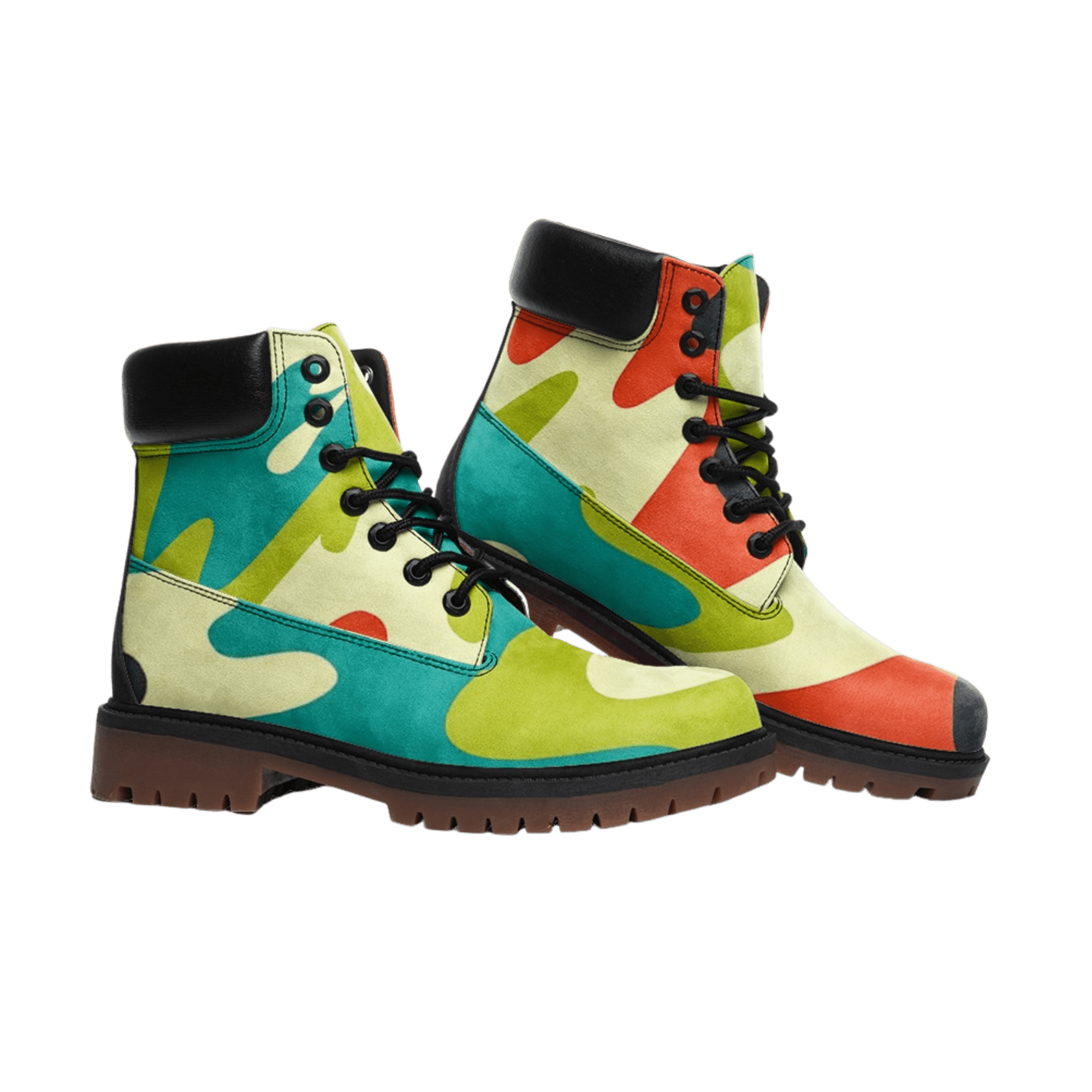 Retro Fitted - Combat Boots-men's boots-men's shoes-Numbskullz-NumbskullzKC