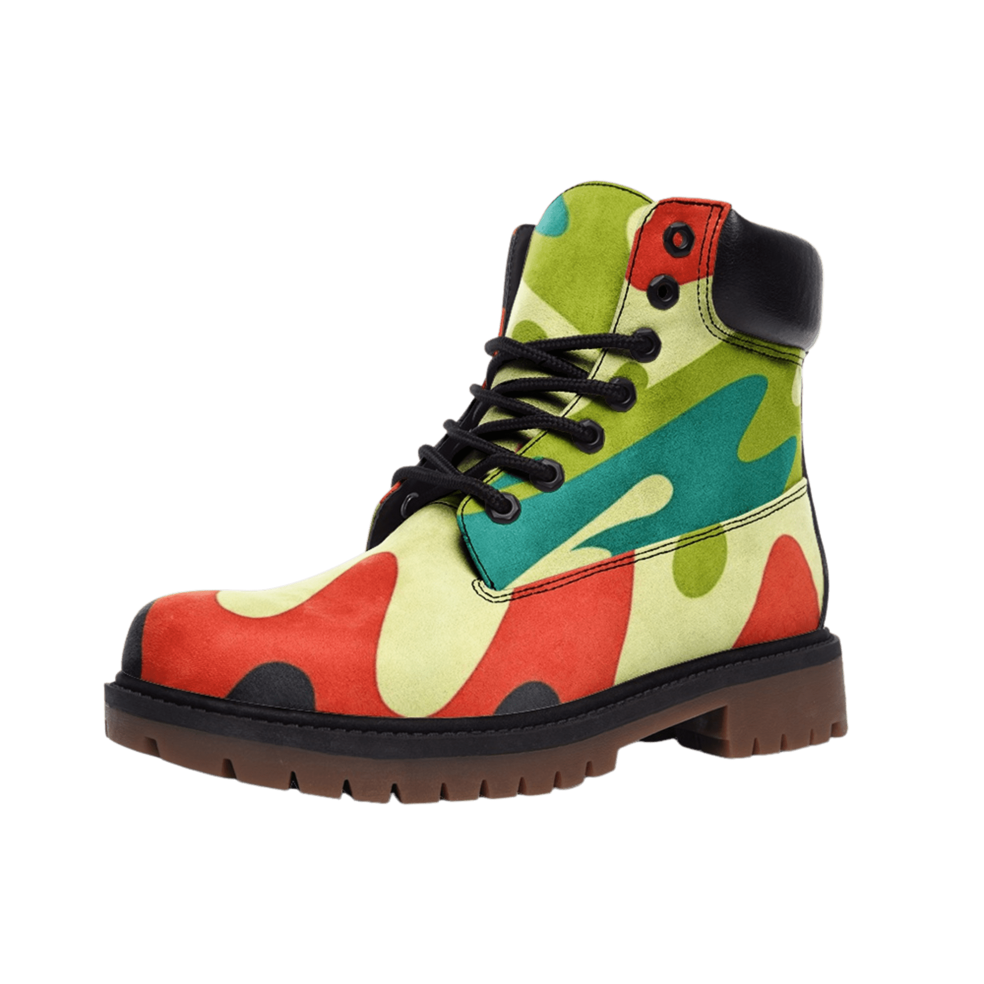 Retro Fitted - Combat Boots-men's boots-men's shoes-Numbskullz-NumbskullzKC