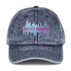 Satan's Favorite - Stonewashed Ball Cap - ballcap - baseball style hats - funny ballcaps - Numbskullz