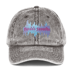 Satan's Favorite - Stonewashed Ball Cap - ballcap - baseball style hats - funny ballcaps - Numbskullz