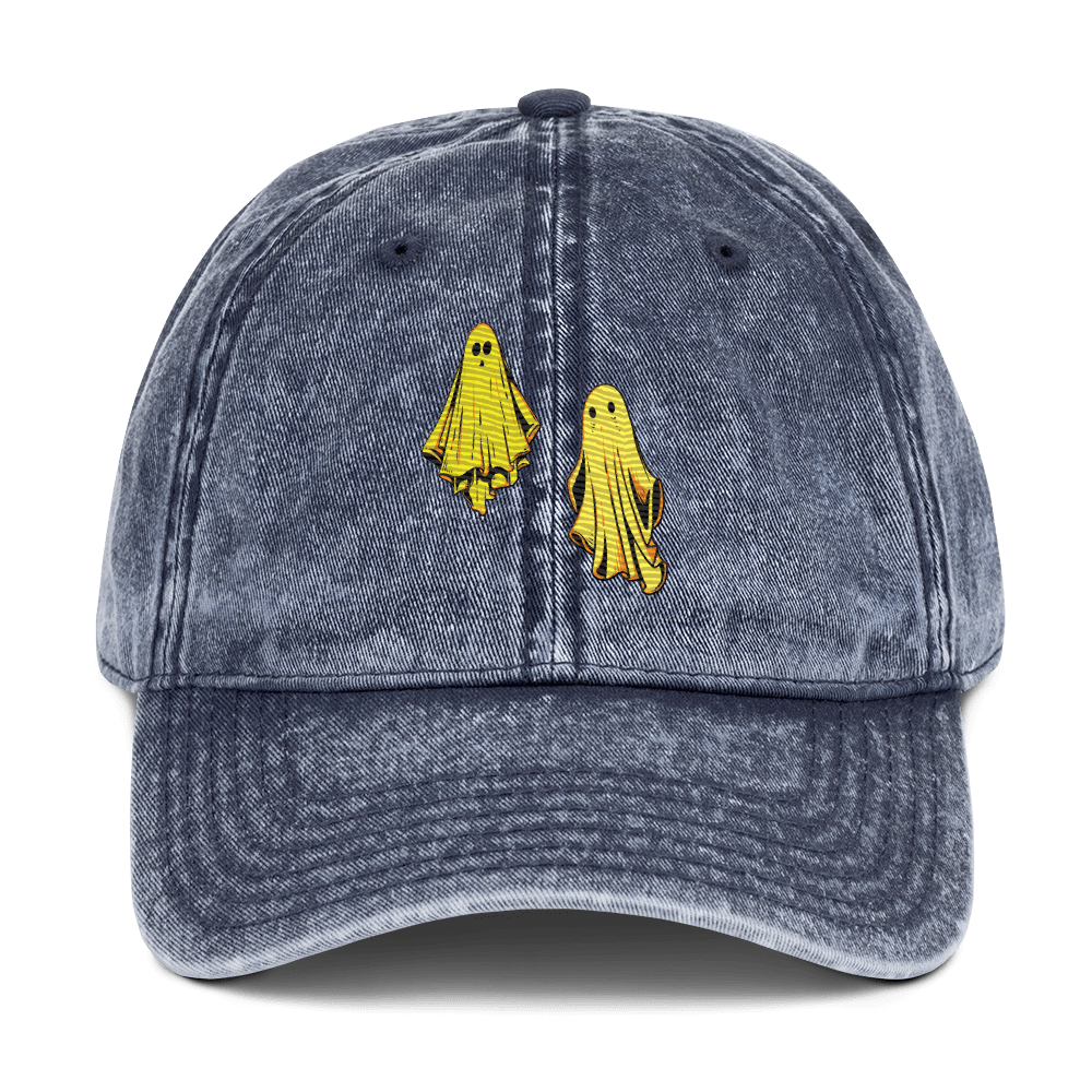 Scare Pair - Stonewashed Cotton Twill Baseball Cap - ballcap - baseball style hats - graphic call caps - Numbskullz