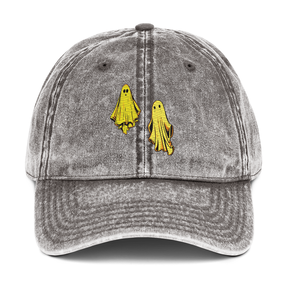 Scare Pair - Stonewashed Cotton Twill Baseball Cap - ballcap - baseball style hats - graphic call caps - Numbskullz