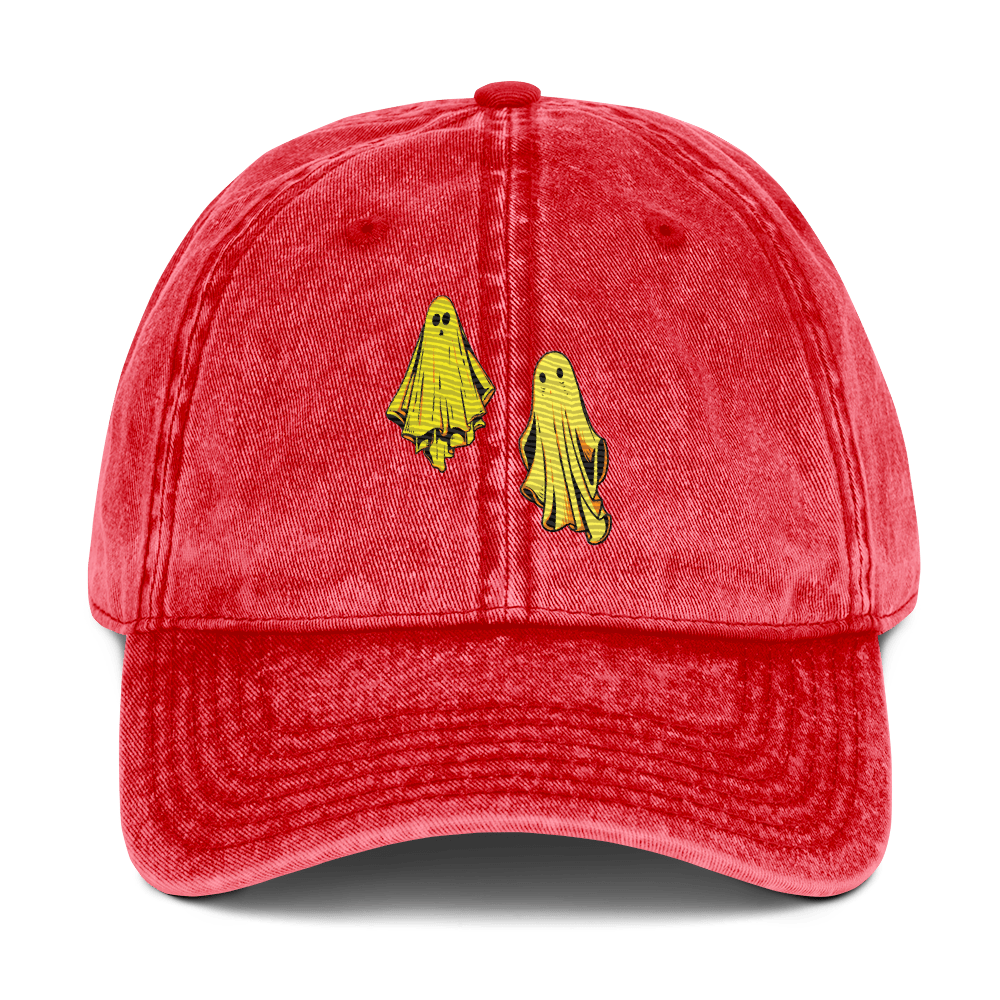 Scare Pair - Stonewashed Cotton Twill Baseball Cap - ballcap - baseball style hats - graphic call caps - Numbskullz
