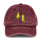 Scare Pair - Stonewashed Cotton Twill Baseball Cap - ballcap - baseball style hats - graphic call caps - Numbskullz