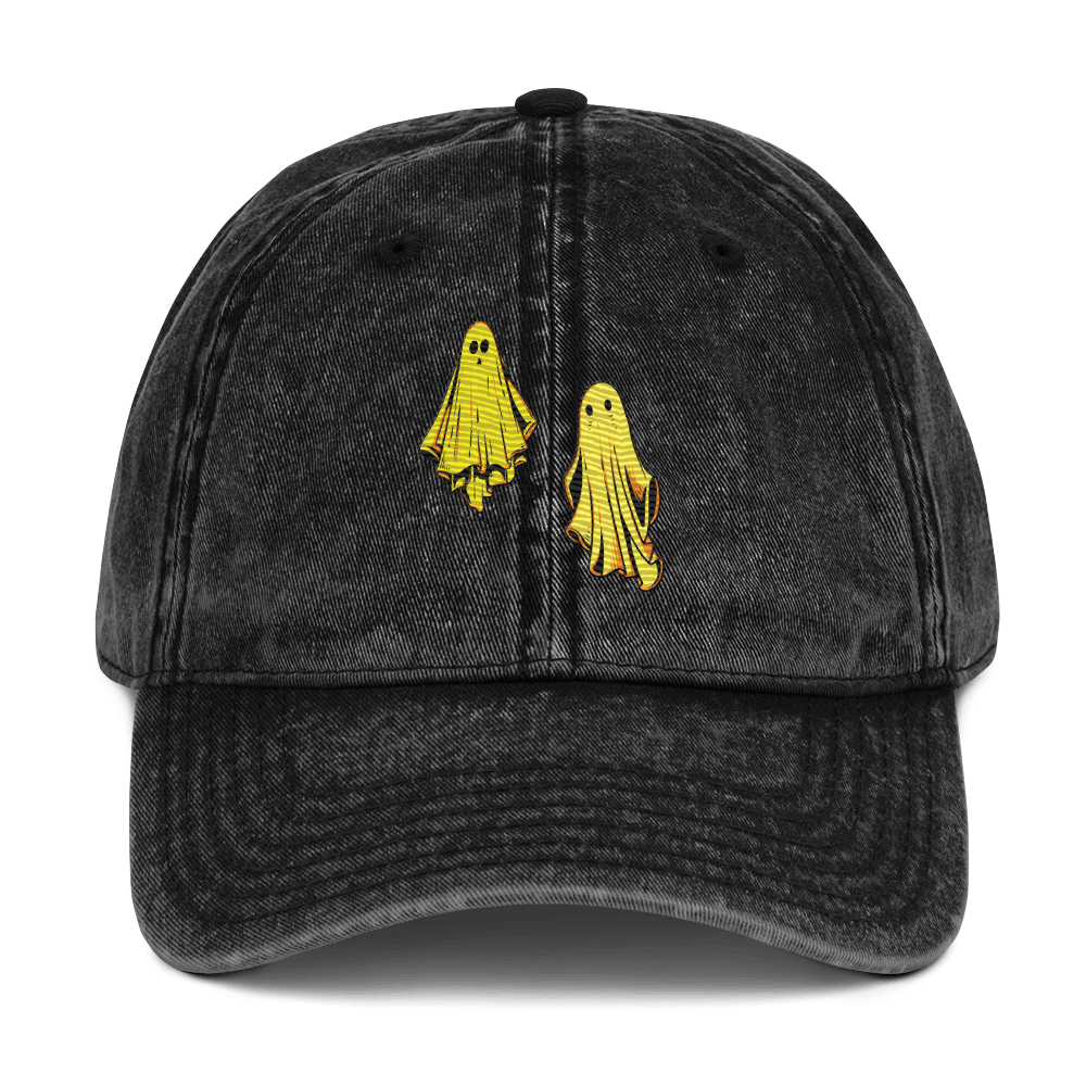 Scare Pair - Stonewashed Cotton Twill Baseball Cap - ballcap - baseball style hats - graphic call caps - Numbskullz