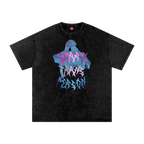 Scary Trans Person - Oversized T-Shirt-80s-humor-lgbtq-Numbskullz