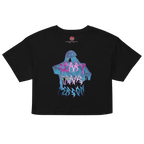 Scary Trans Person - Relaxed Fit Crop Top-cropped tee-glitchcore-lgbtq-NumbskullzKC