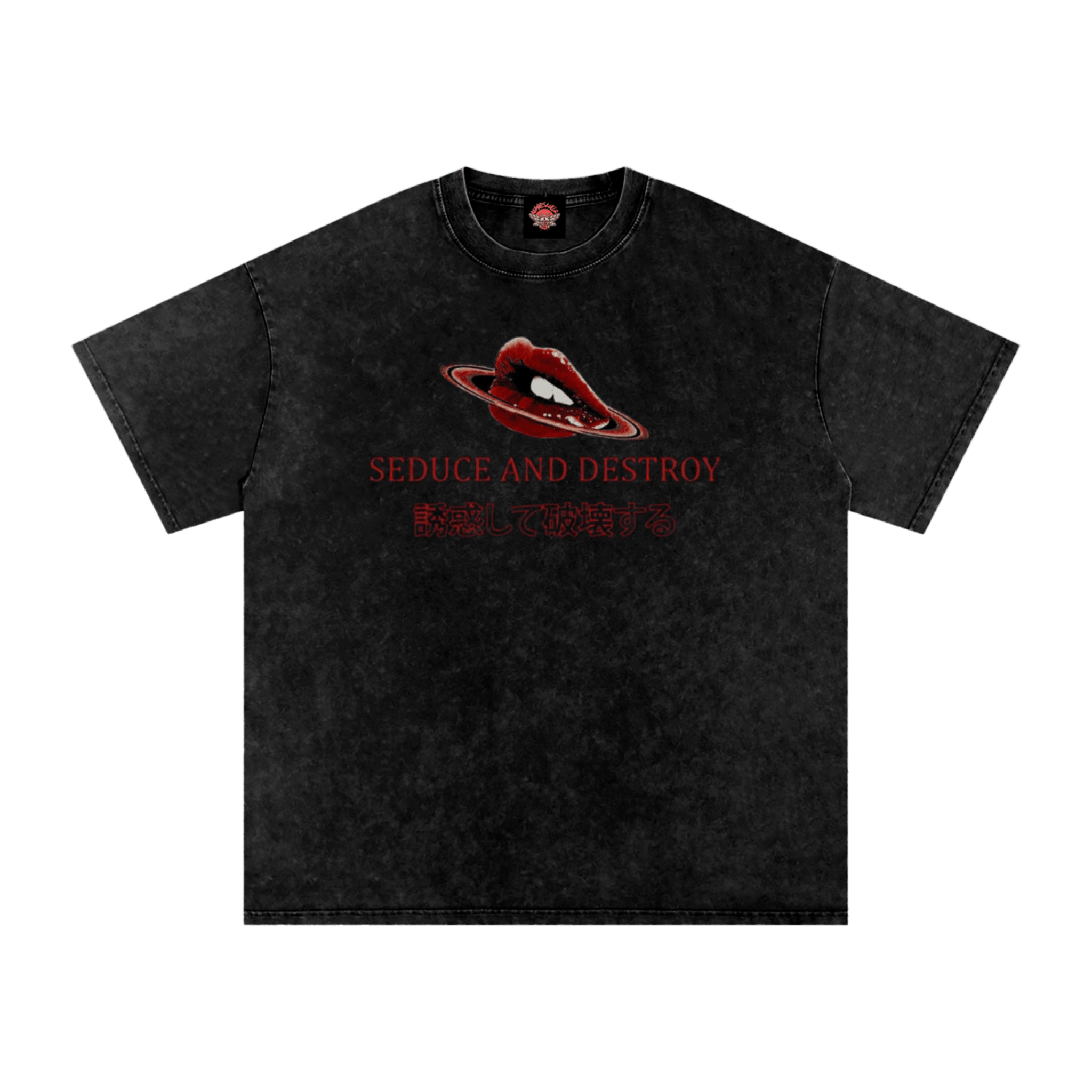 Seduce & Destroy - Oversized T-Shirt - men's shirts - Numbskullz - oversized T-shirts - Numbskullz