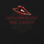 Seduce & Destroy - Relaxed Fit Crop Top-BDSM-cropped tee-Numbskullz-NumbskullzKC