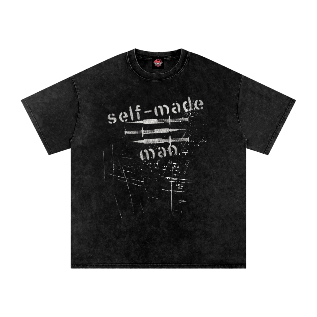 Self - Made Man - Oversized T-Shirt - graffiti - lgbtq - men's shirts - Numbskullz