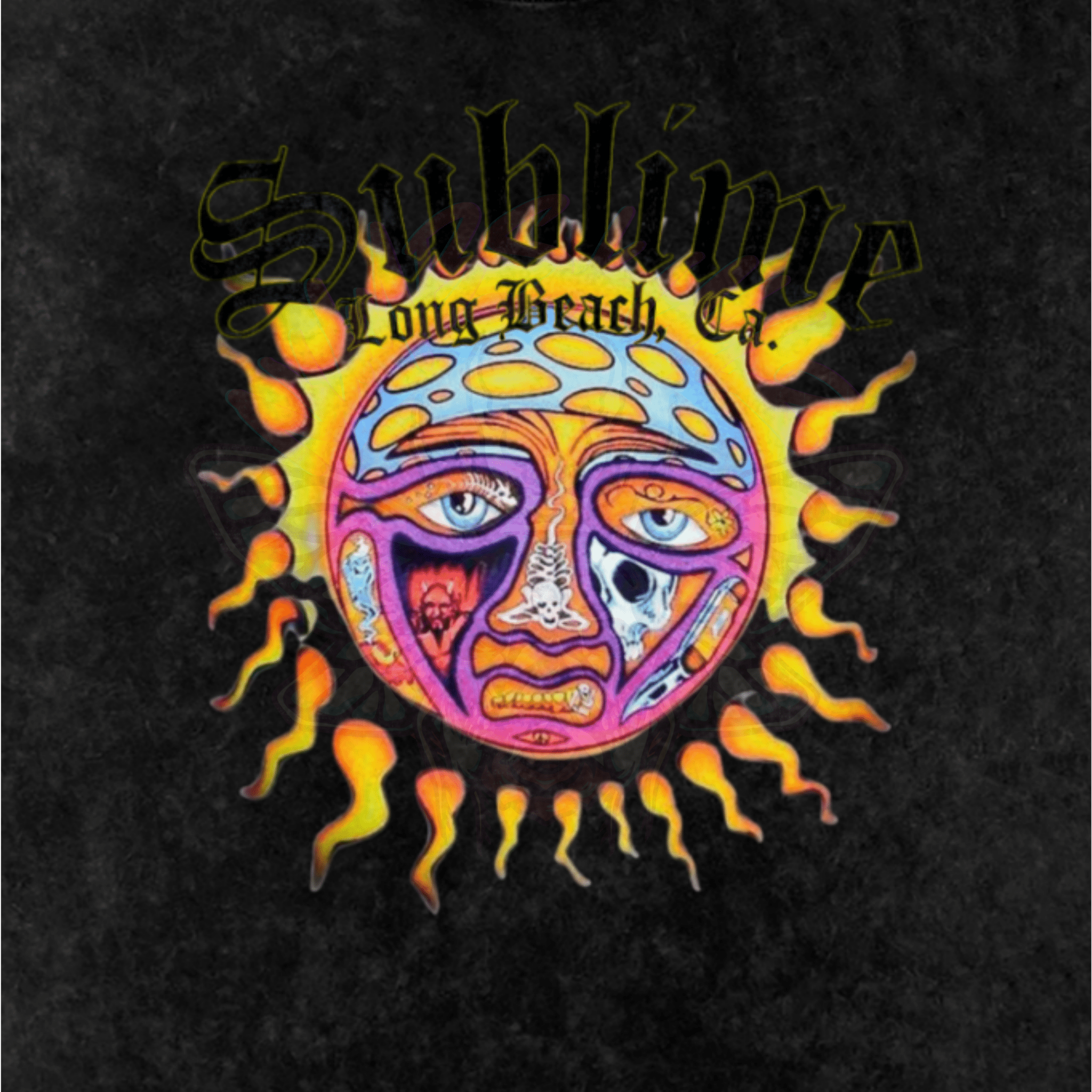 Sublime (Long Beach Ca.) - Oversized T-Shirt-90s-men's shirts-music-NumbskullzKC