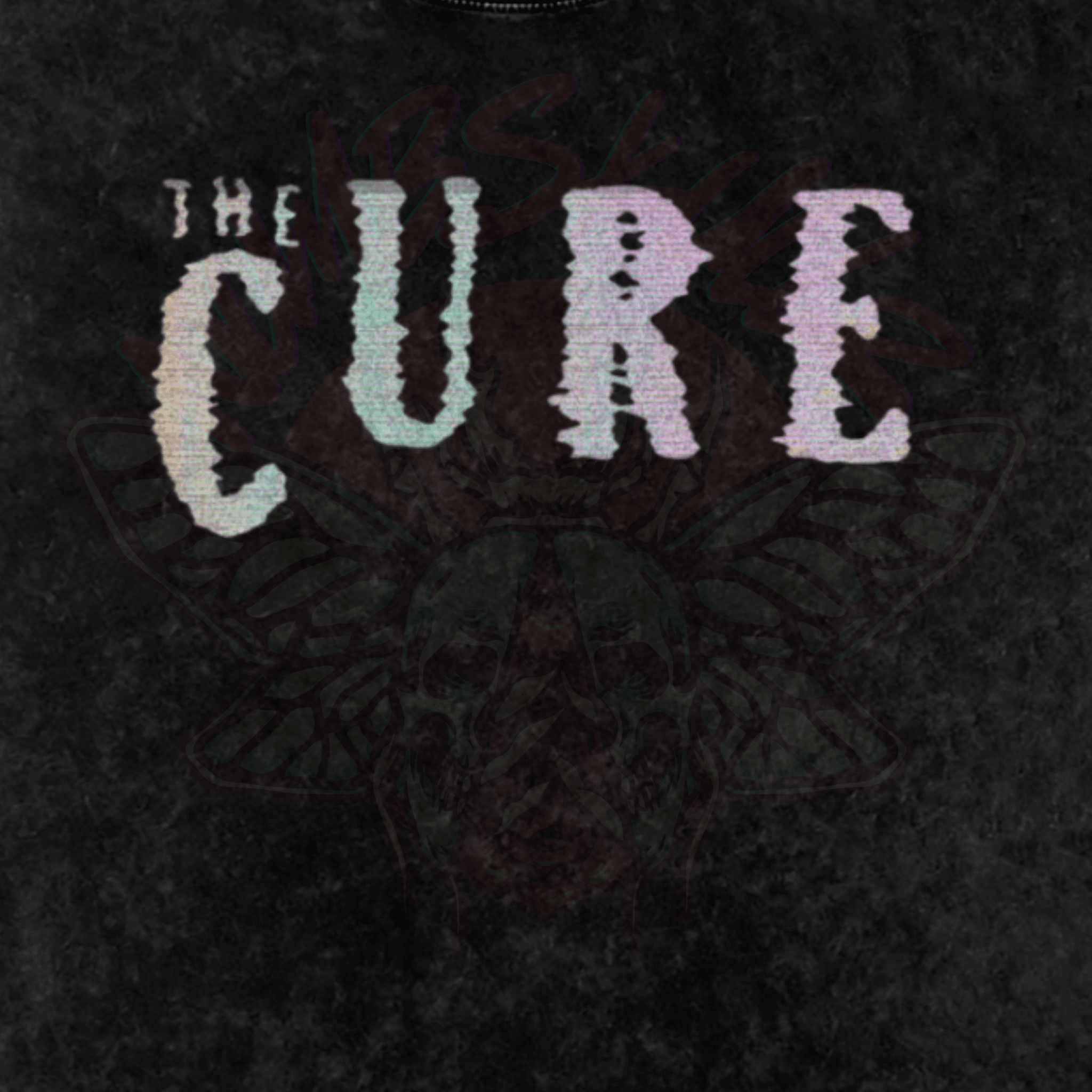 The Cure - Oversized T-Shirt-80s-gothic-men's shirts-NumbskullzKC