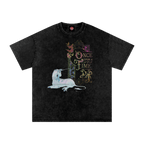 The Last Unicorn - Oversized T-Shirt-80s-animal-men's shirts-NumbskullzKC