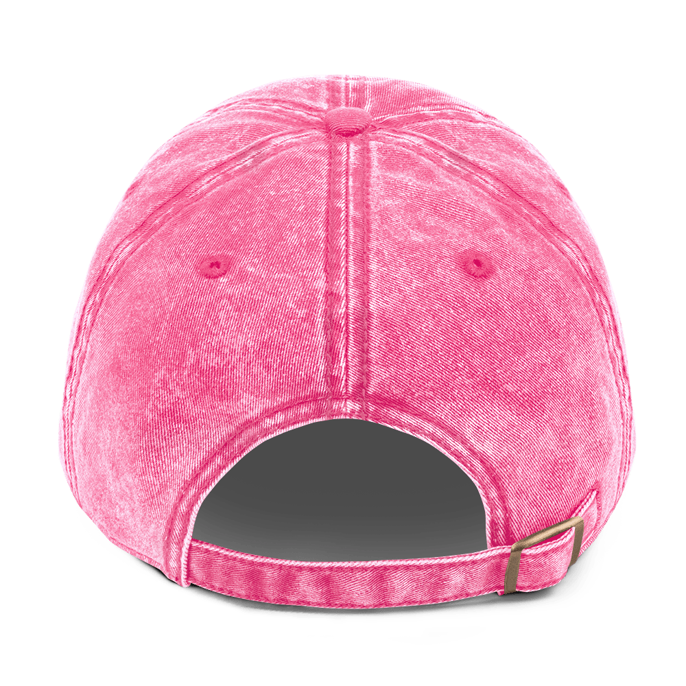 The One Eye Love - Stonewashed Cotton Twill Baseball Cap - ballcap - baseball style hats - embroidered ball caps - Numbskullz