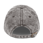 The One Eye Love - Stonewashed Cotton Twill Baseball Cap - ballcap - baseball style hats - embroidered ball caps - Numbskullz