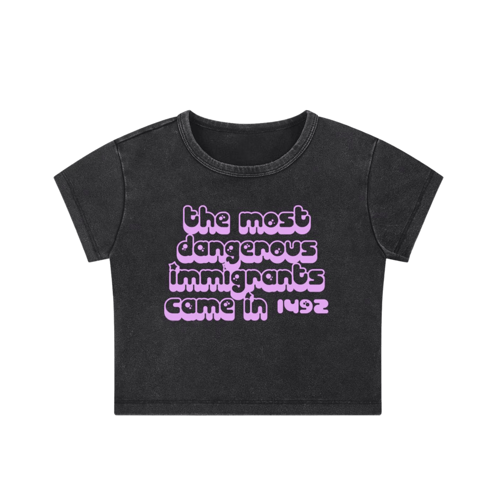 The Real Danger - Crop Top - cropped - political - protest - NumbskullzKC