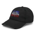 The Real Danger - Distressed Ball cap - ballcap - baseball style hats - hats - Numbskullz