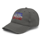 The Real Danger - Distressed Ball cap - ballcap - baseball style hats - hats - Numbskullz