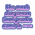 The Real Danger - Vinyl Sticker-accessories-activism-immigration-NumbskullzKC