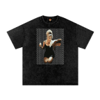 Tiffany Valentine Voodoo - Oversized Cotton T-Shirt-logo tees-men's shirts-oversized T-shirts-NumbskullzKC