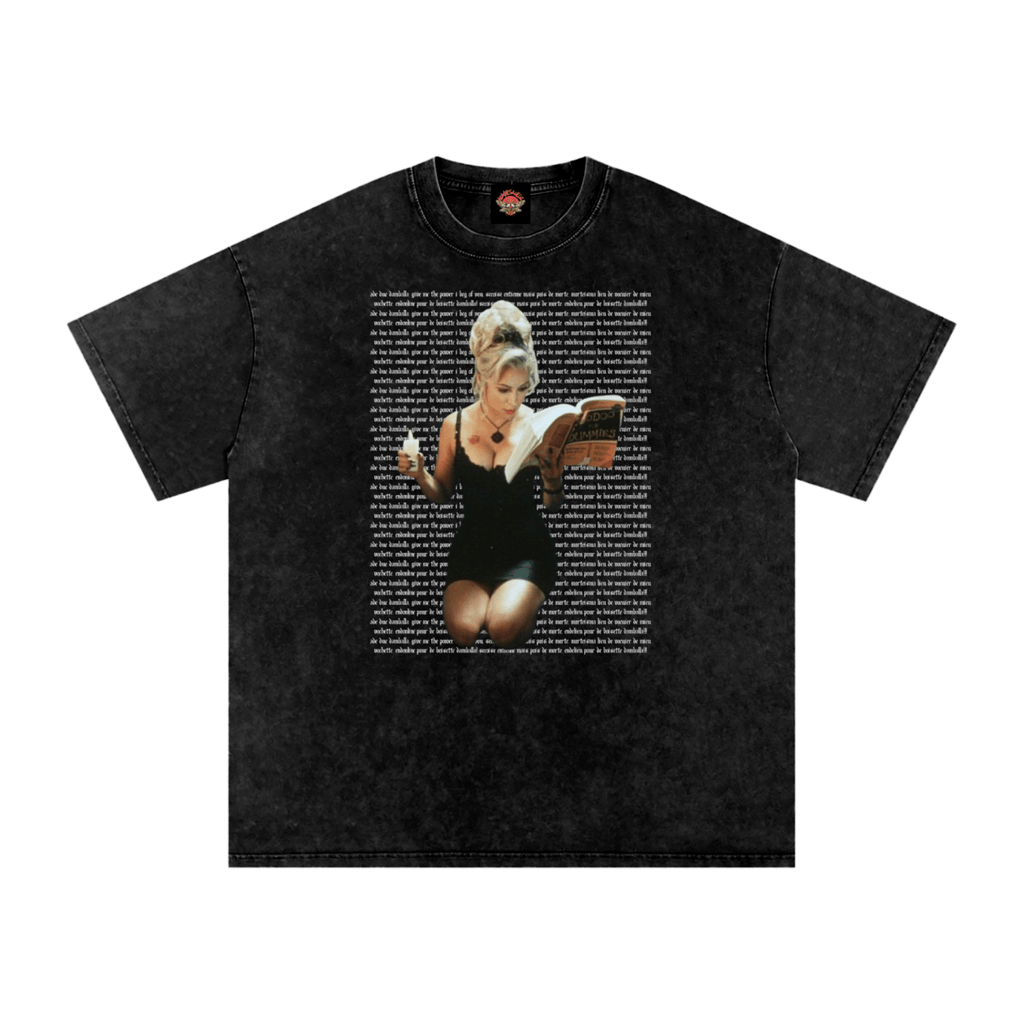 Tiffany Valentine Voodoo - Oversized Cotton T-Shirt - logo tees - men's shirts - oversized T-shirts - Numbskullz