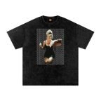 Tiffany Valentine Voodoo - Oversized Cotton T-Shirt - logo tees - men's shirts - oversized T-shirts - Numbskullz