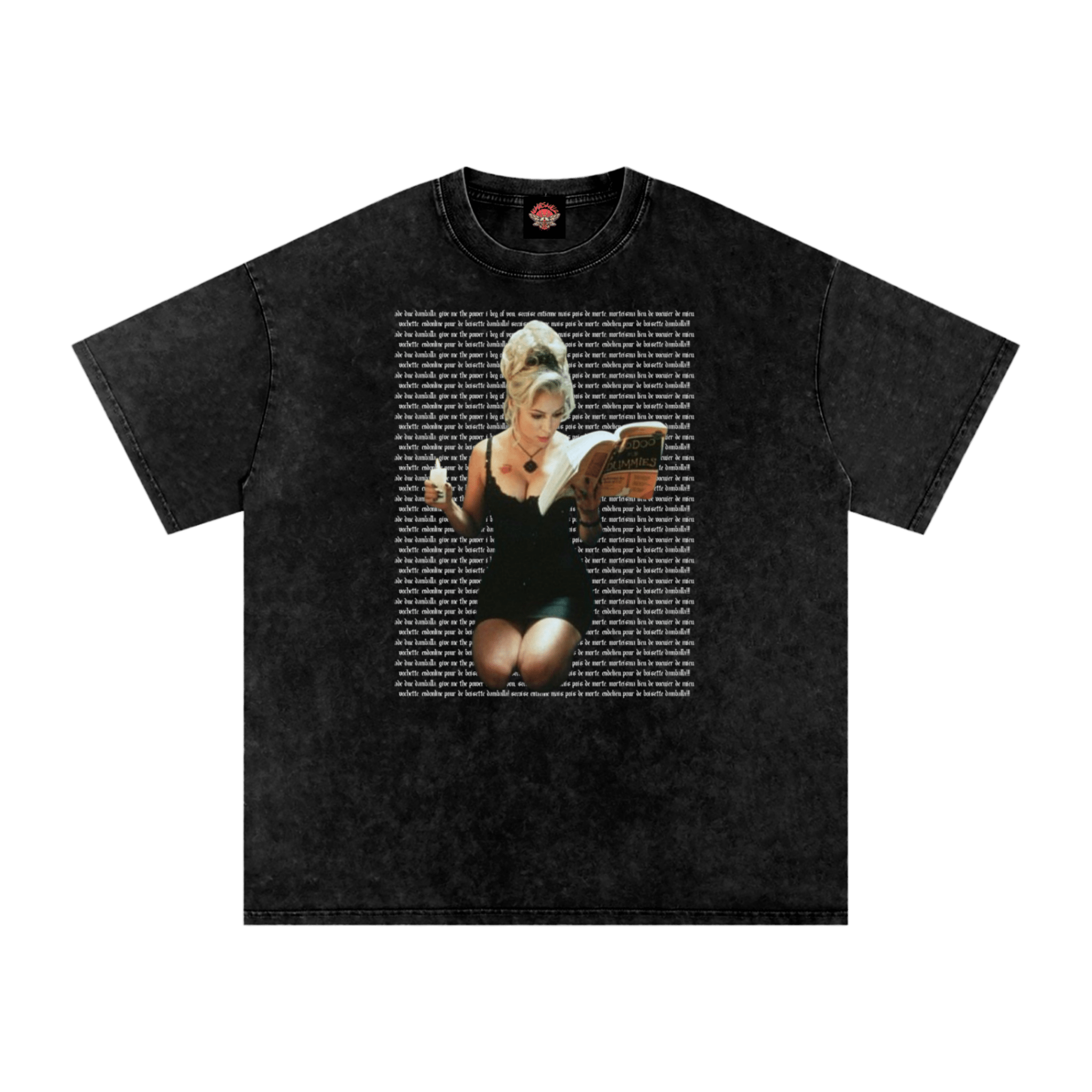 Tiffany Valentine Voodoo - Oversized Cotton T-Shirt - logo tees - men's shirts - oversized T-shirts - Numbskullz