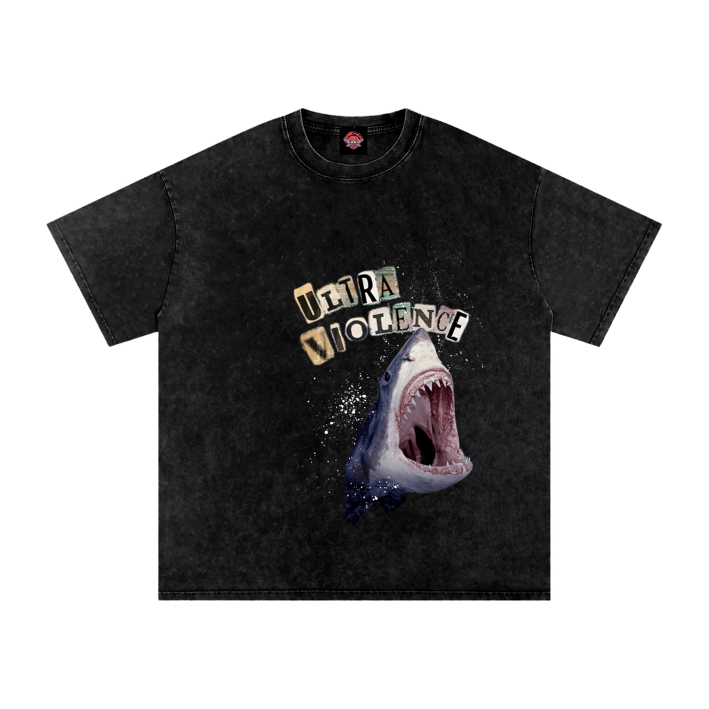 Ultra Violence - Oversized T-Shirt - animal - beach - gothic - Numbskullz