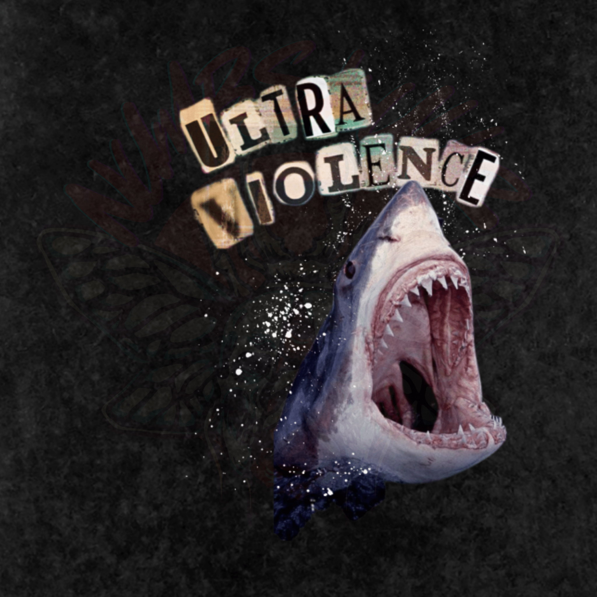 Ultra Violence - Oversized T-Shirt - animal - beach - gothic - Numbskullz