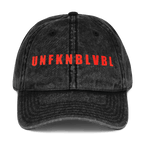 Un - fuckin - believable - Stonewashed Ball Cap - ballcap - baseball style hats - funny ballcaps - Numbskullz