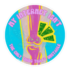 Unstable - Vinyl Sticker-accessories-bones-disability awareness-NumbskullzKC