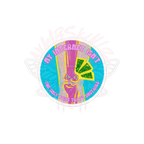 Unstable - Vinyl Sticker-accessories-bones-disability awareness-NumbskullzKC