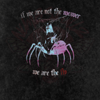 Weaver or the Fly - Oversized T-Shirt - glitchcore - gothic - graphics - Numbskullz