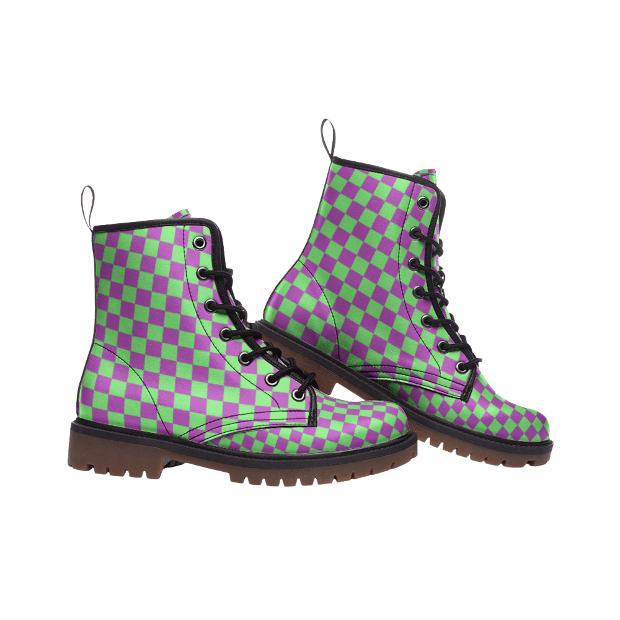 Who's Laughing? - Combat Boots - boots - combat boots - fashion boots - Numbskullz