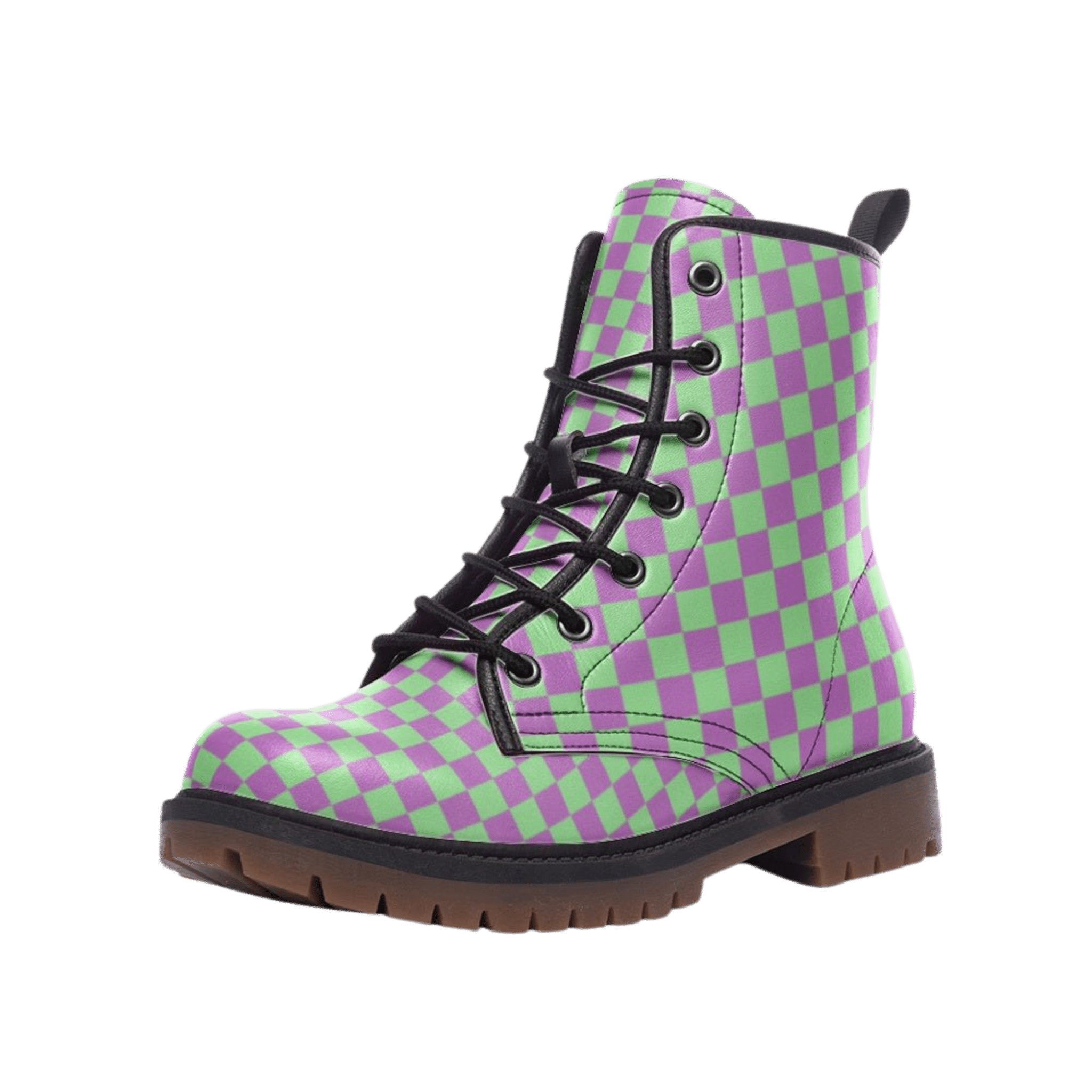 Who's Laughing? - Combat Boots - boots - combat boots - fashion boots - Numbskullz
