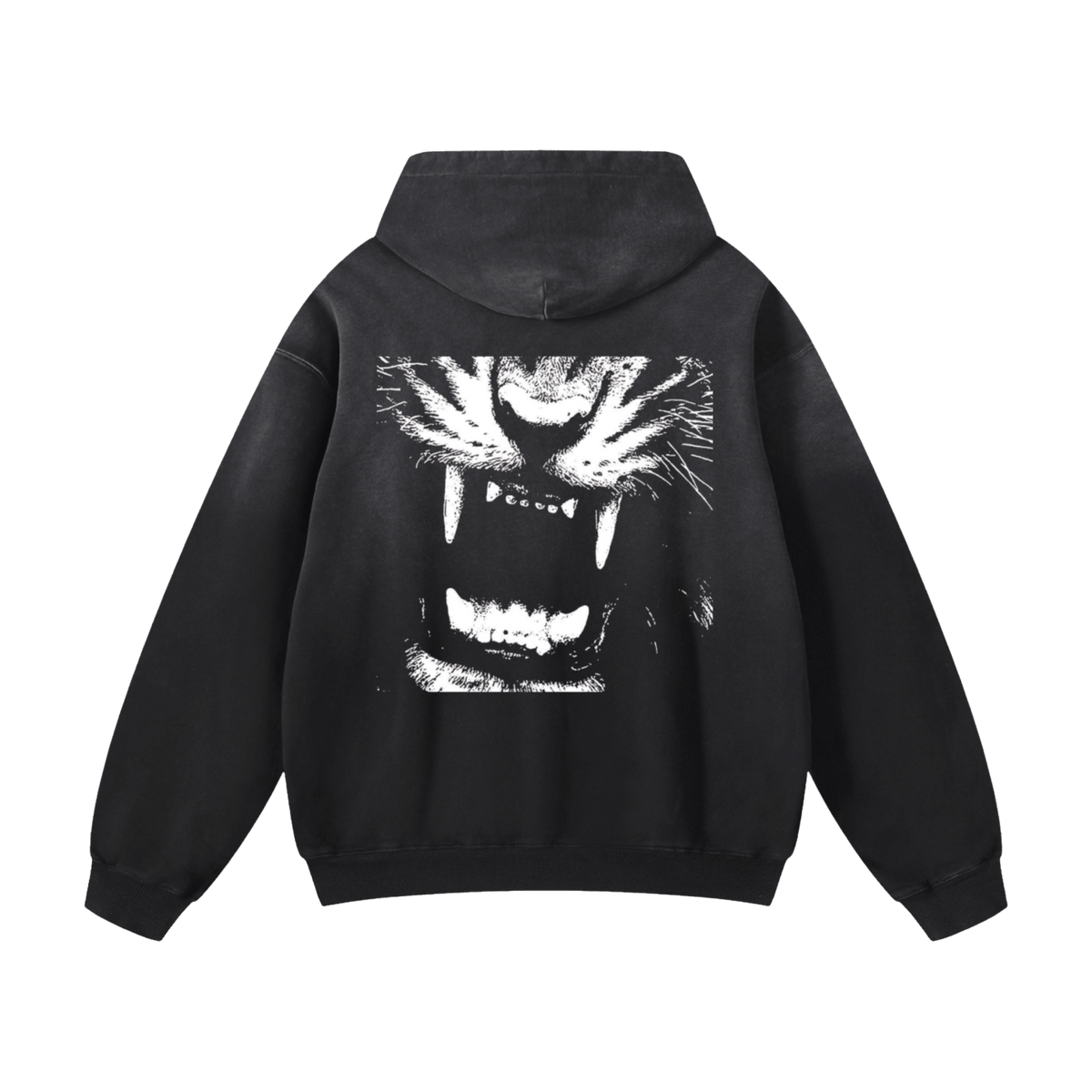 Without Fear - Loose Fit Hoodie-animal-hoodie-Numbskullz-NumbskullzKC