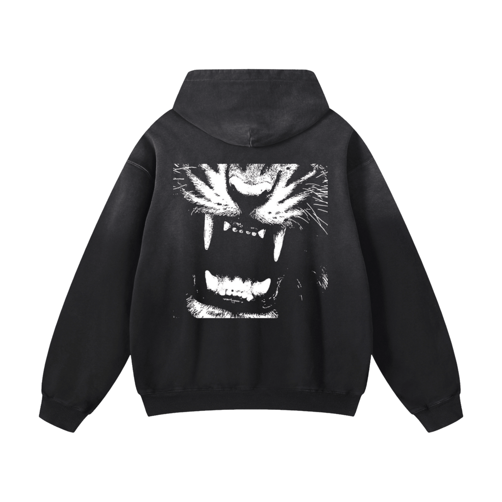 Without Fear - Loose Fit Hoodie-animal-hoodie-Numbskullz-NumbskullzKC