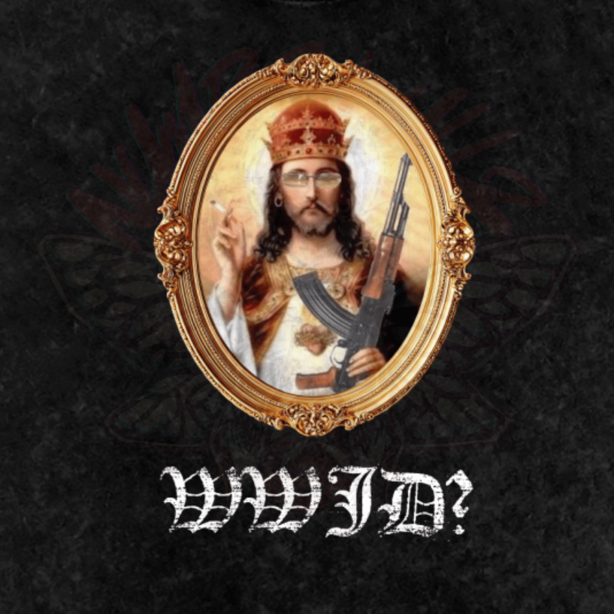 WWJD - Oversized T-Shirt - logo tees - men's shirts - oversized T-shirts - Numbskullz