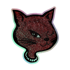 Y2K Cat - Holographic Sticker - 90s - accessories - animal - NumbskullzKC