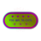 You Are So Cute - Holographic Sticker - accessories - hearts - holo sticker - Numbskullz